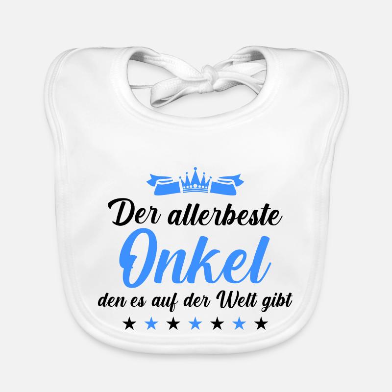 bester onkel Baby Bio-Lätzchen