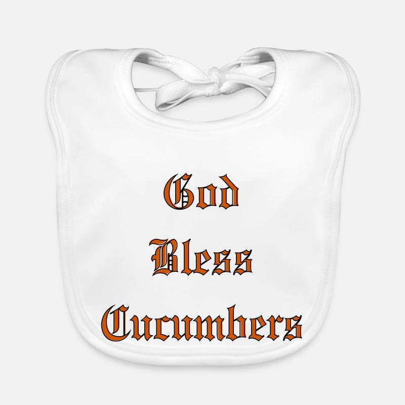 GodBlessCucumbers Organic Baby Bibs