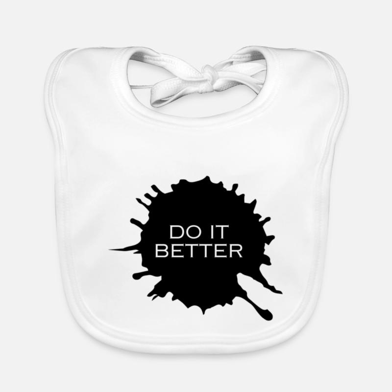 Faites-le mieux Bavoir bio Bébé