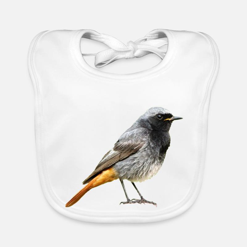 Redtail Robin Organic Baby Bibs