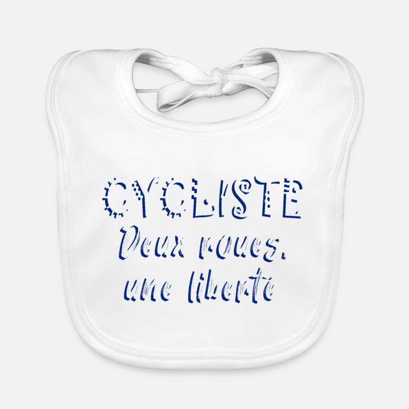 Bicycle Two-Wheeled Bicycle Freedom Organic Baby Bibs