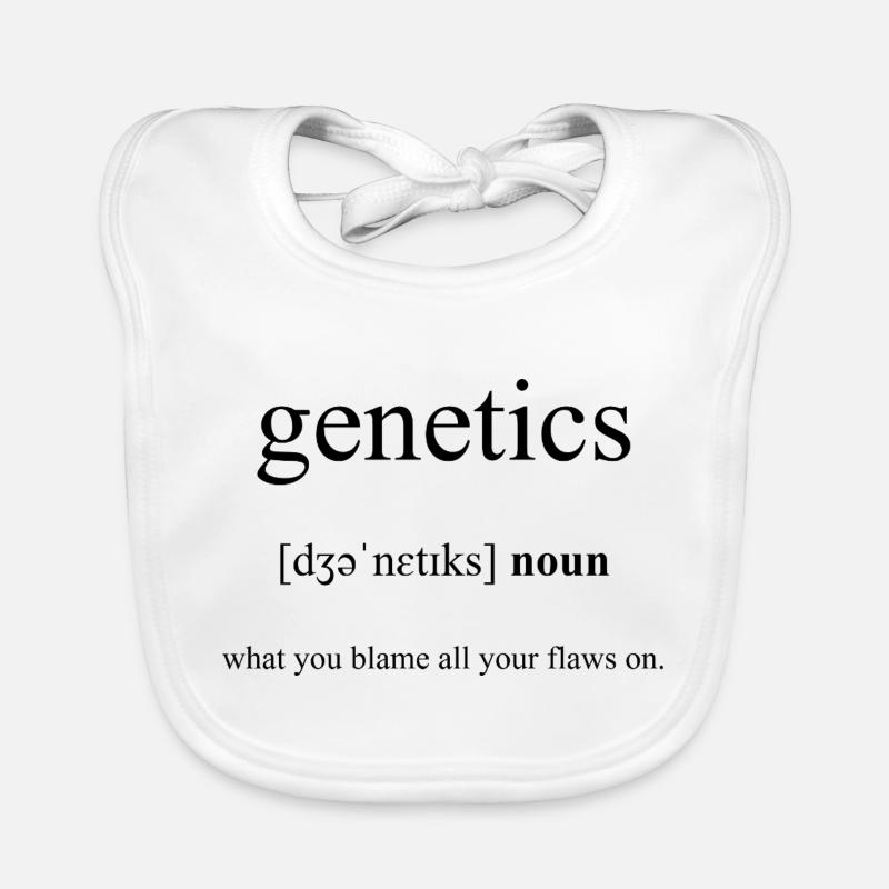 Genetics Definition Dictionary Baby Bio-Lätzchen