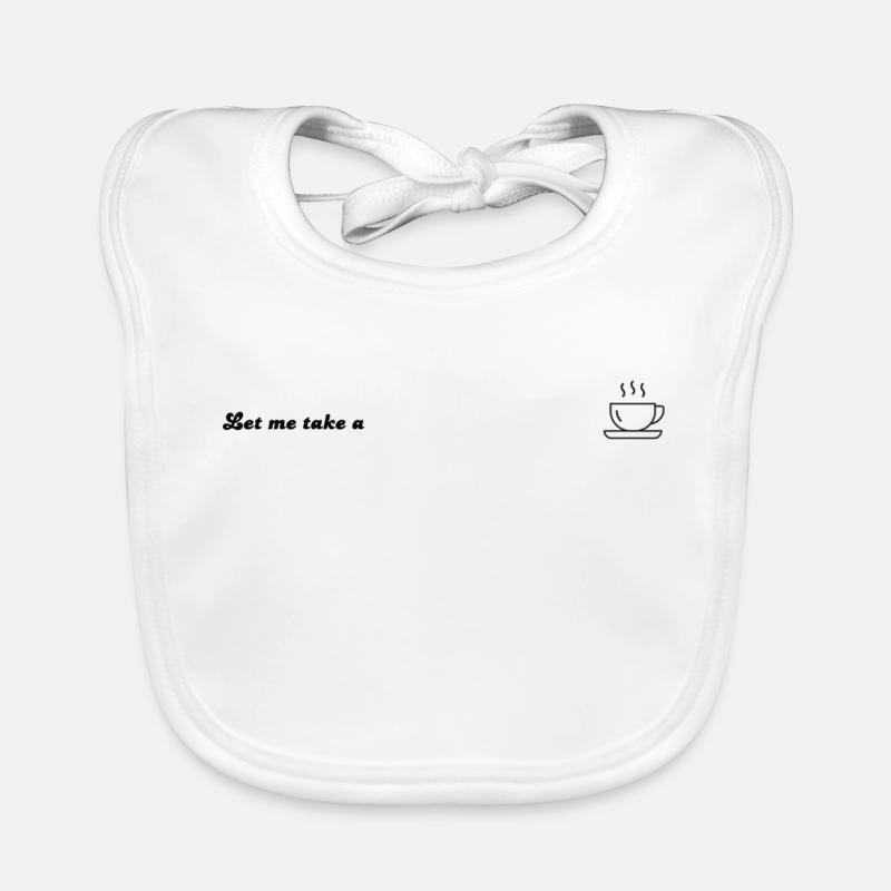 Café Bavoir bio Bébé