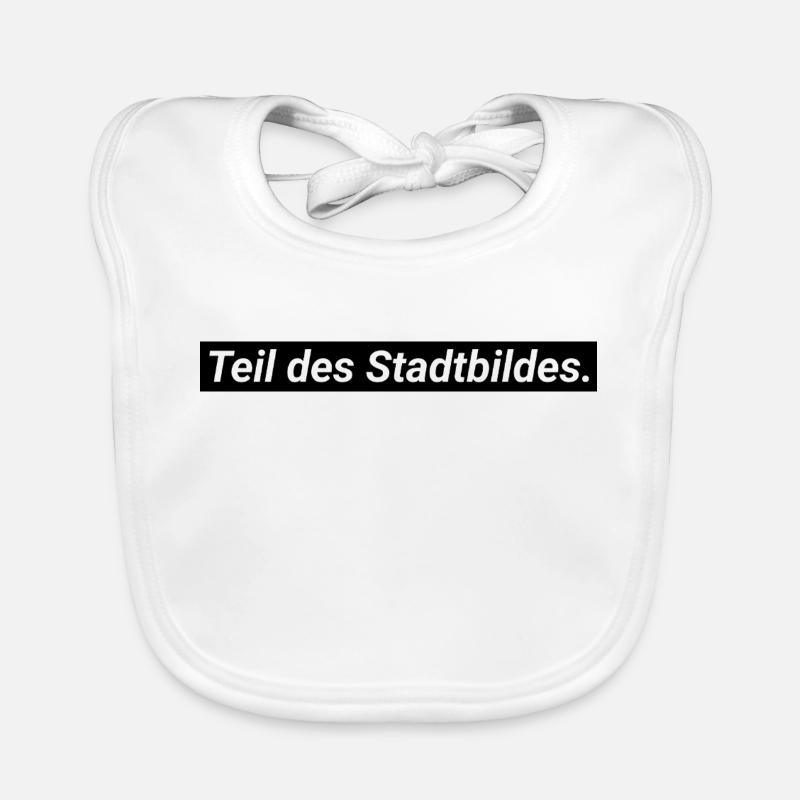 Partie intégrante du paysage urbain Bavoir bio Bébé