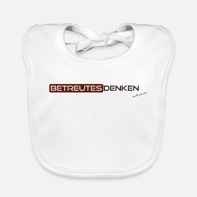 Supervised thinking, but not with me. Organic Baby Bibs