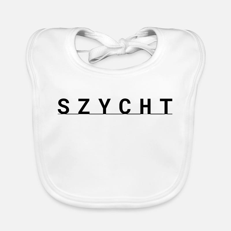 SZYCHT // Katowice Edition blck. Baby Bio-Lätzchen