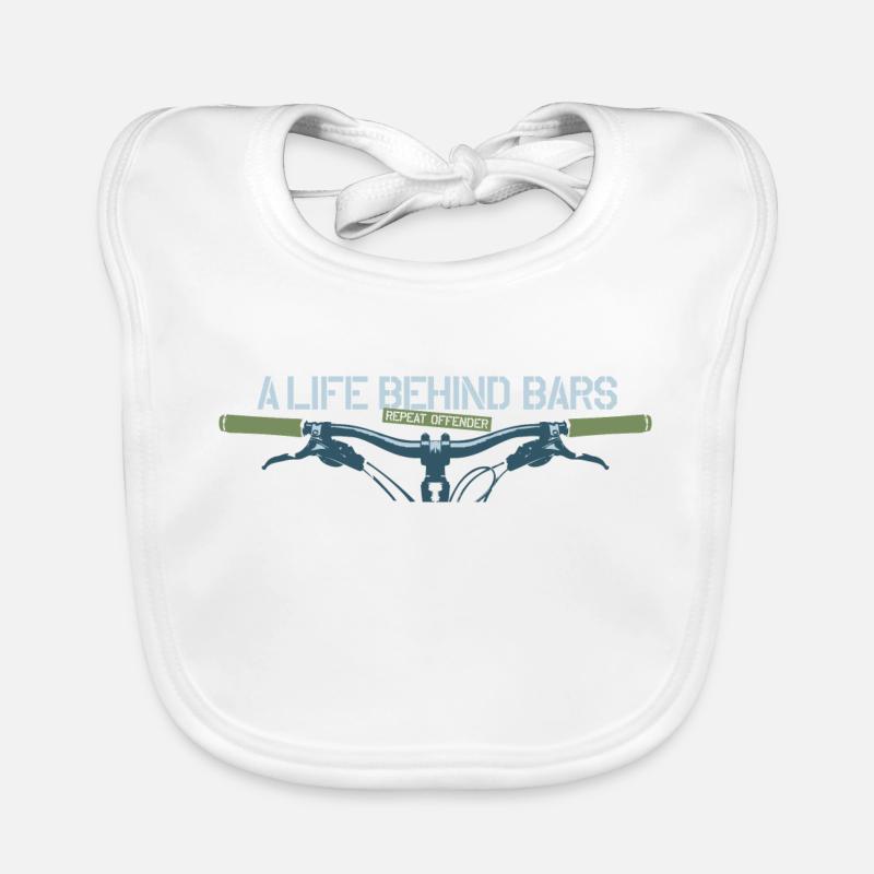 Mountain Biking Organic Baby Bibs