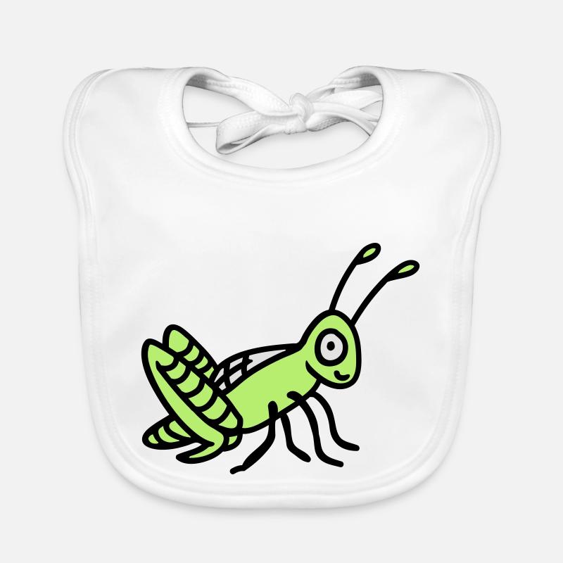 Grasshopper 3 Organic Baby Bibs