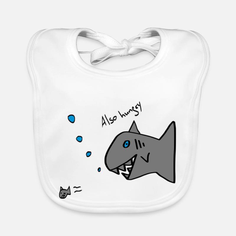 alors hungry fish Bavoir bio Bébé