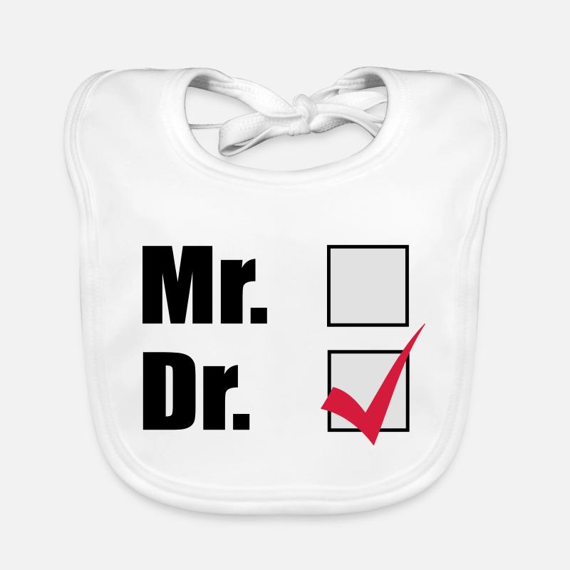 Doktortitel Baby Bio-Lätzchen