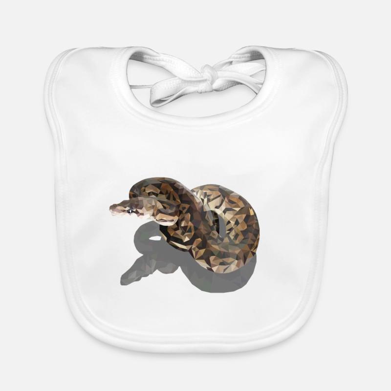 Poly snake Organic Baby Bibs