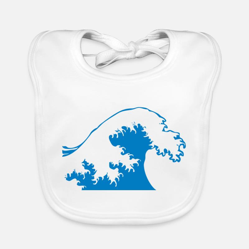 vague Bavoir bio Bébé