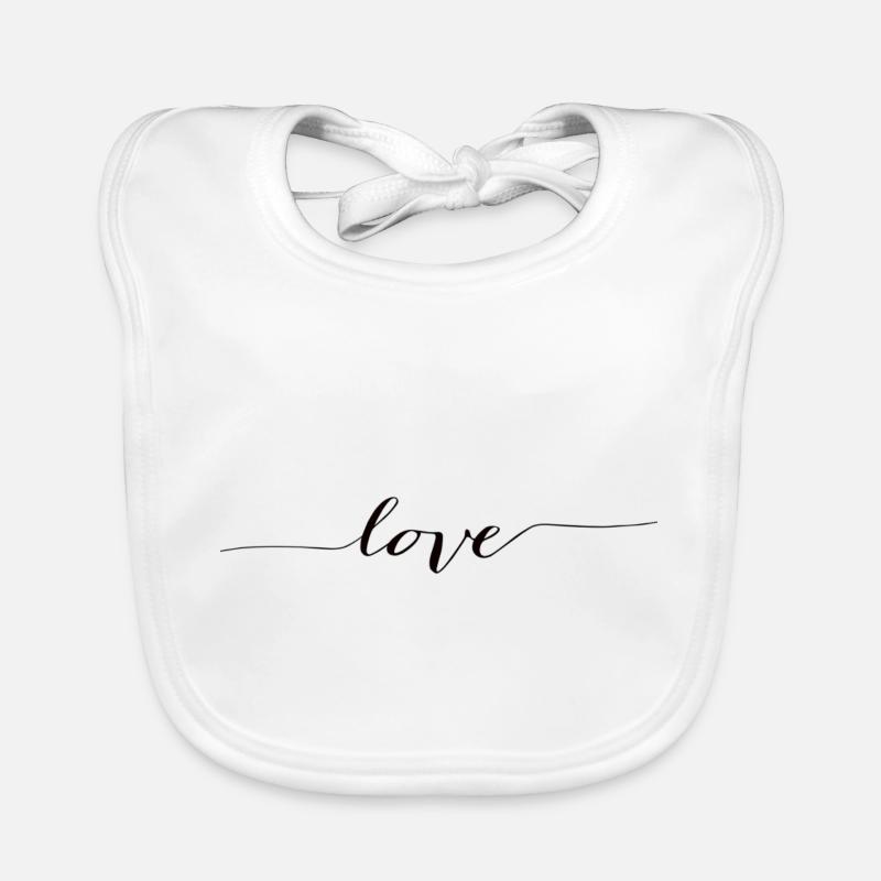 love Bavoir bio Bébé