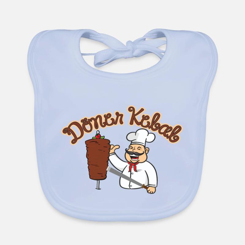 Doner kebab Organic Baby Bibs