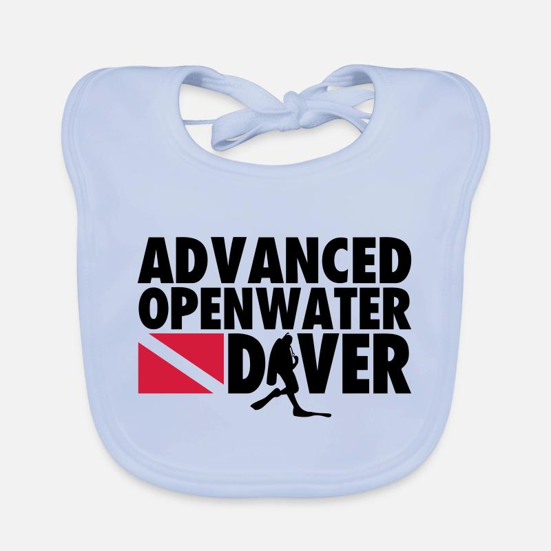 plongeur avancé en eau libre Bavoir bio Bébé