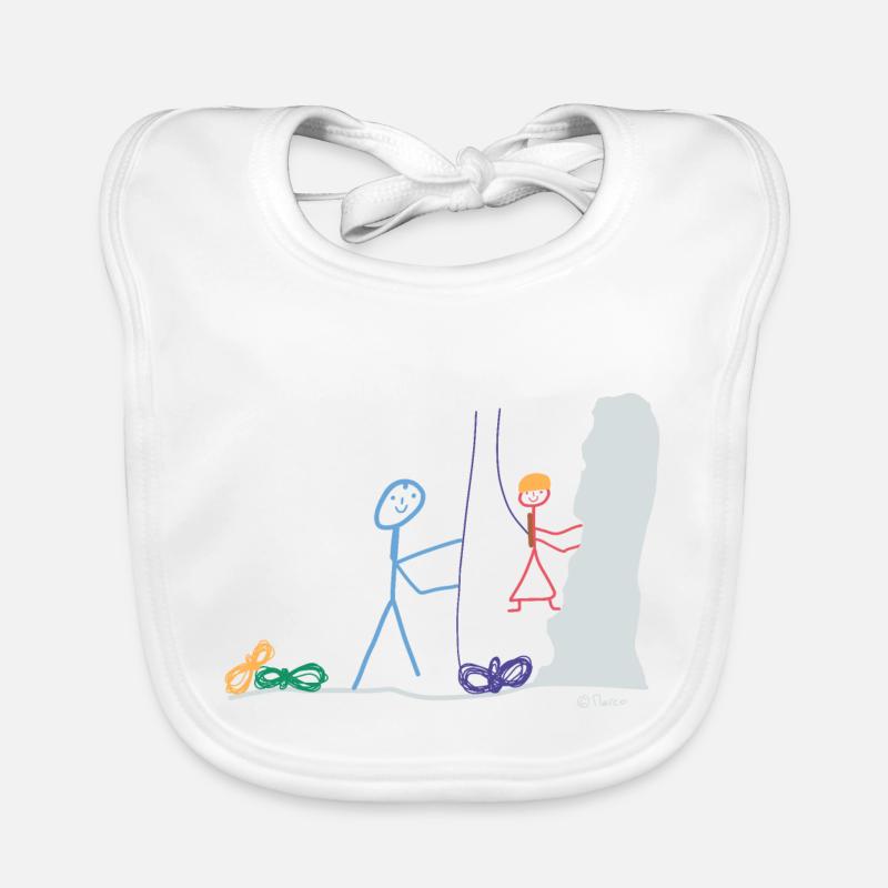 Kletterwand Baby Bio-Lätzchen