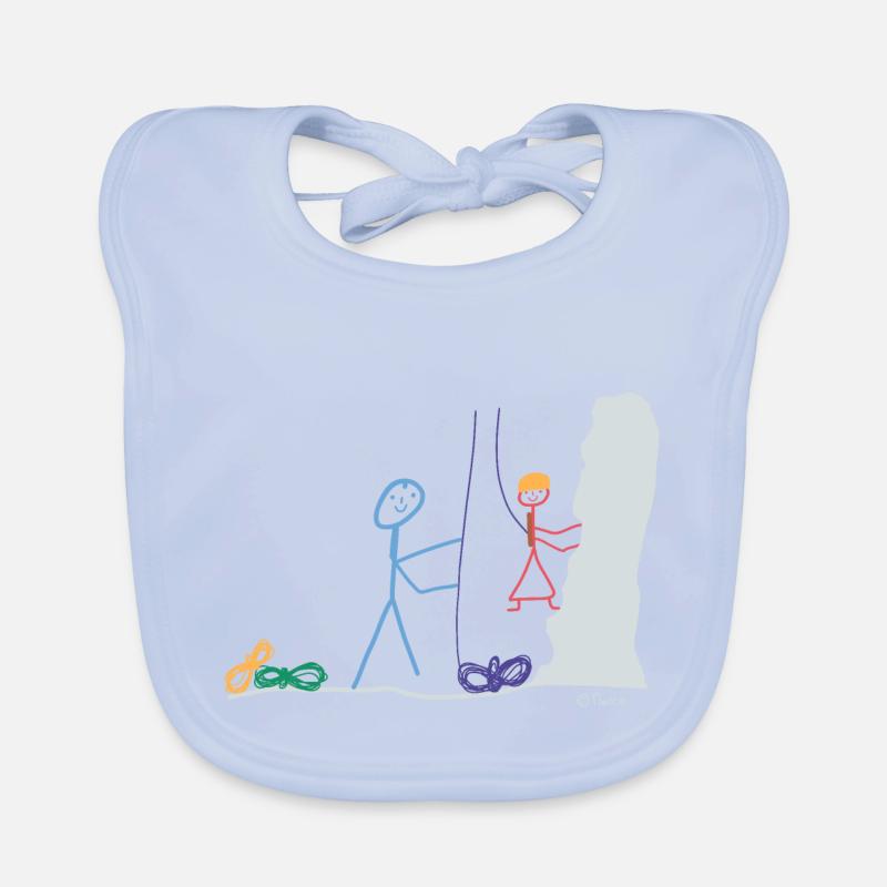 climbing wall Organic Baby Bibs