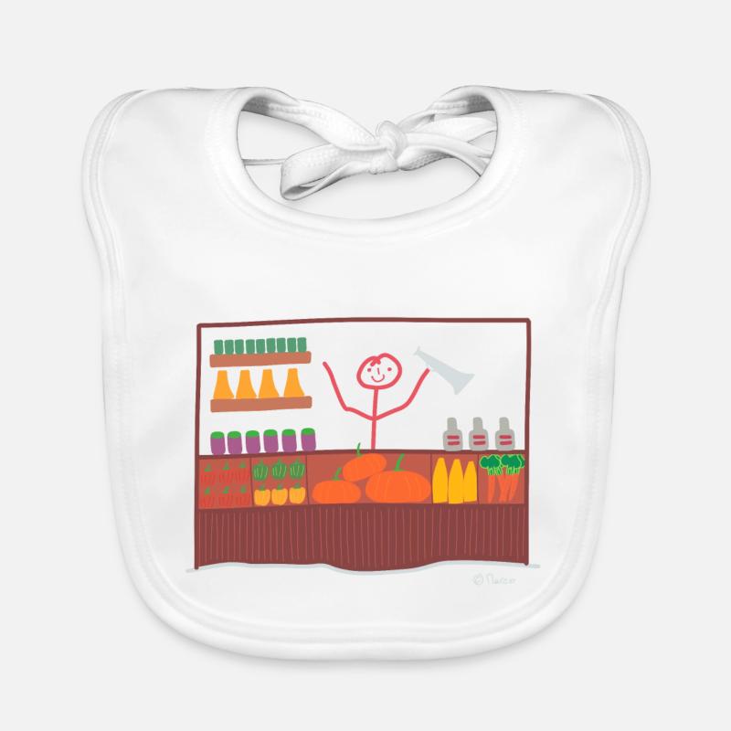 Chiffre de marché, vendeuse profession de vendeuse Bavoir bio Bébé