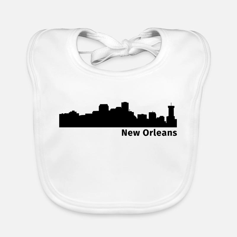 New Orleans Bavoir bio Bébé