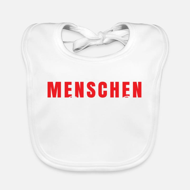 Menschen nicht so meins Baby Bio-Lätzchen