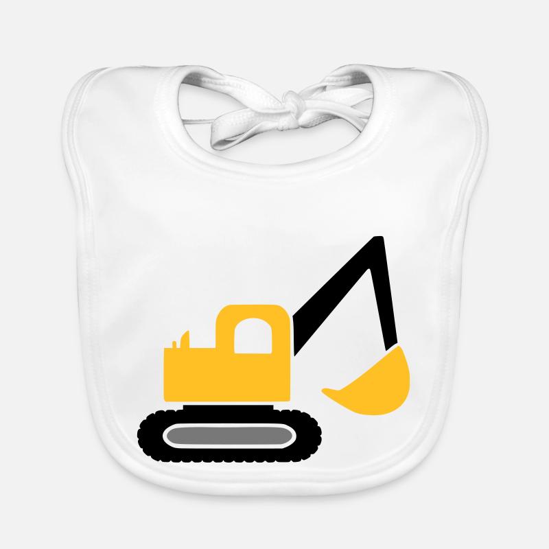 Veicolo escavatore Bavaglino ecologico per neonato