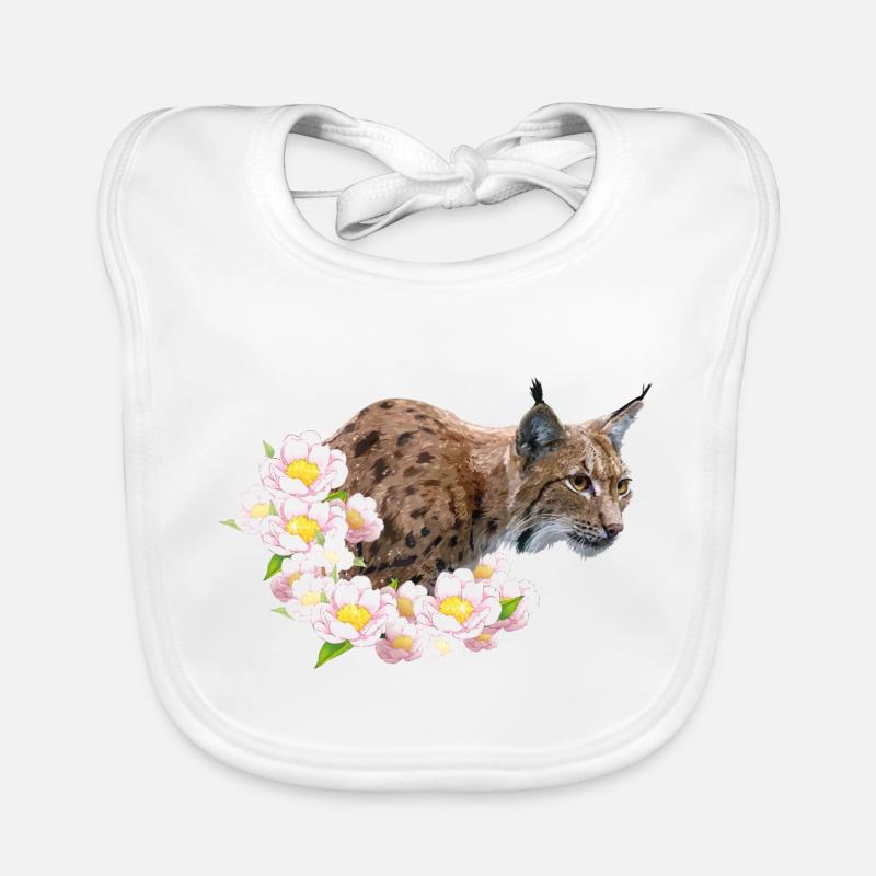 Lynx Bavoir bio Bébé
