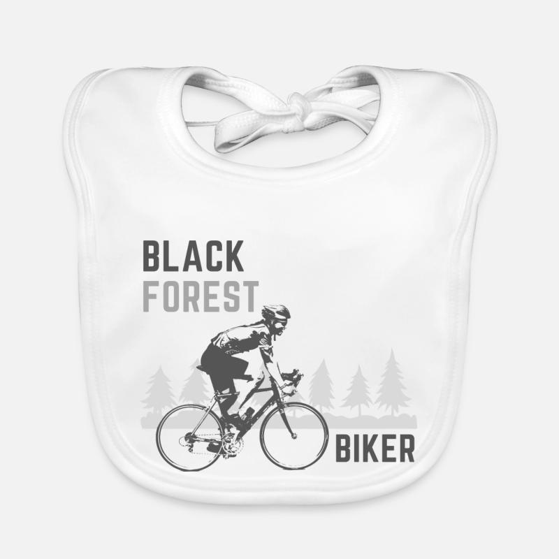 Mountain bikers Organic Baby Bibs