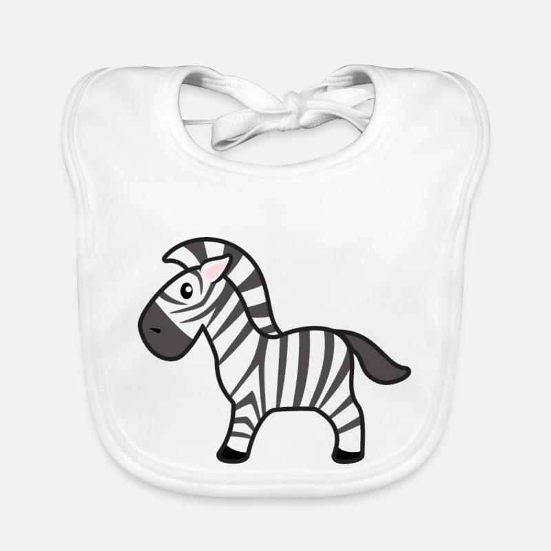 zebra Bavoir bio Bébé