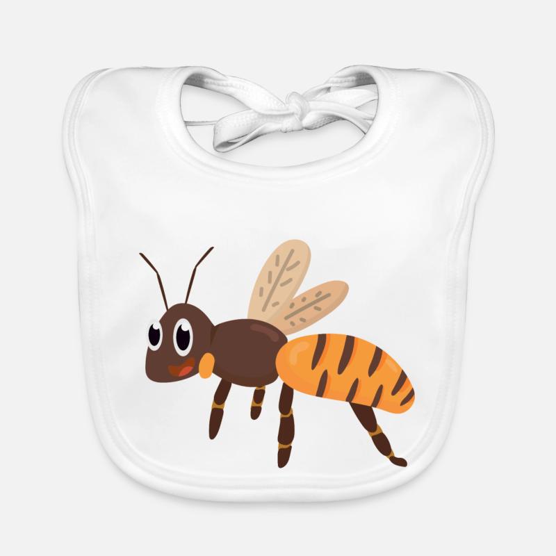 Abeille Bourdon Bavoir bio Bébé