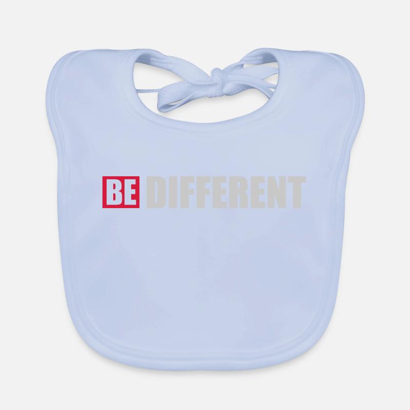 Be different Logo Design Baby Bio-Lätzchen