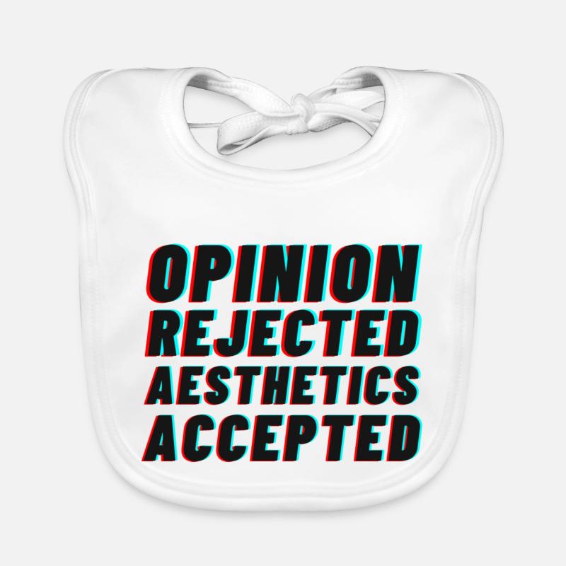 Avis rejeté, Esthétique acceptée ! Bavoir bio Bébé