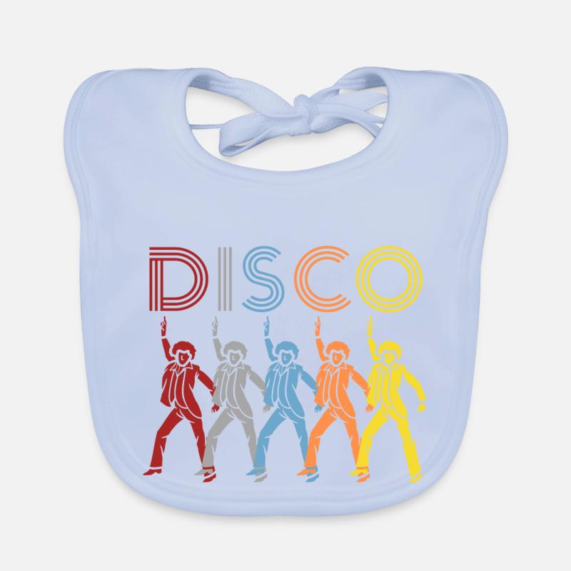 Discothèque Bavoir bio Bébé