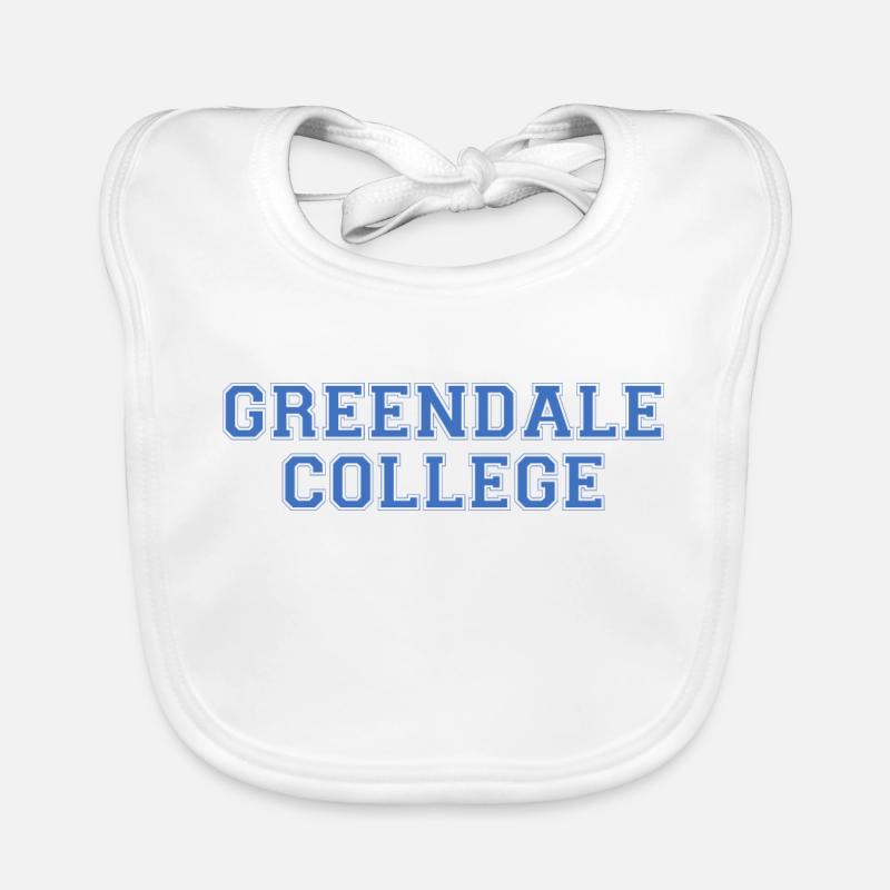 Greendale College Uni Spruch Geschenk Baby Bio-Lätzchen