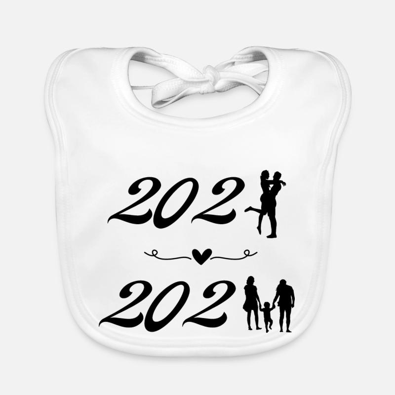 Annonce grossesse 2023 Bavoir bio Bébé