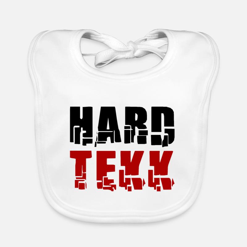 Hard Tekk Techno Bavoir bio Bébé