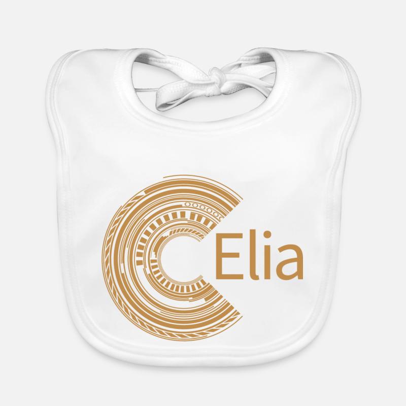 For Elijah Organic Baby Bibs