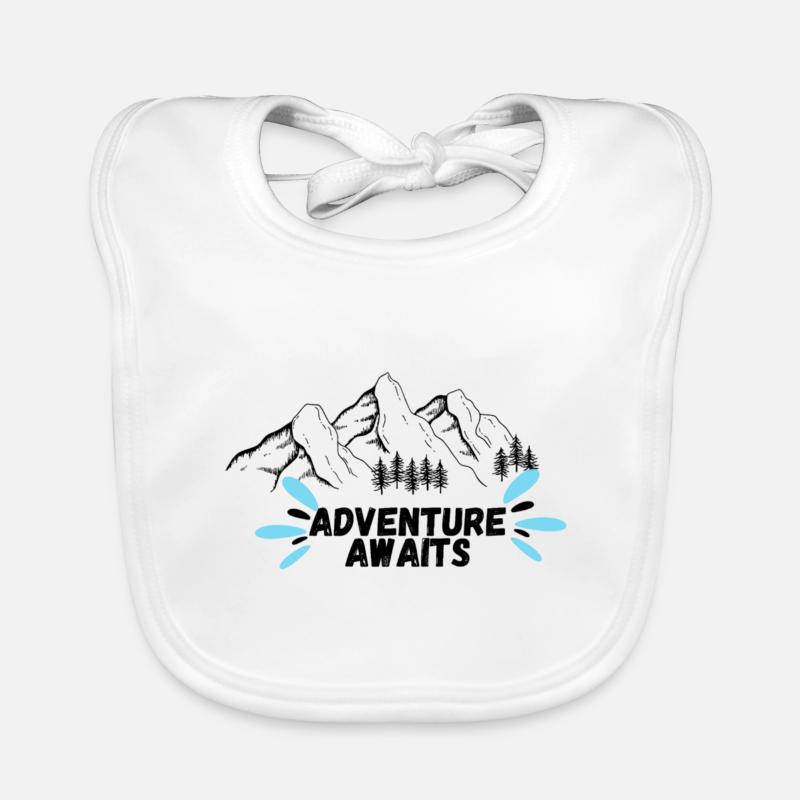 Das Abenteuer wartet auf Sie Baby Bio-Lätzchen