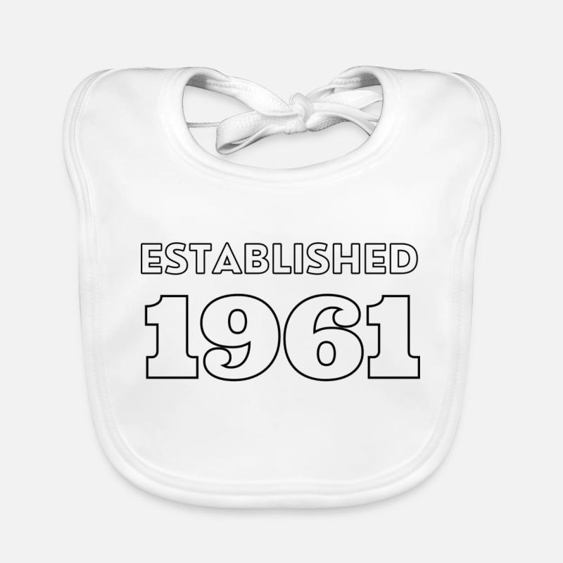 Fondée en 1961 Bavoir bio Bébé