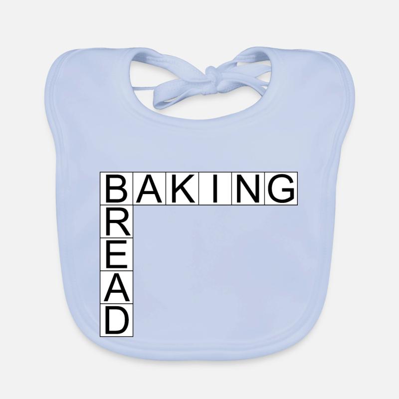 Baking Bread Organic Baby Bibs