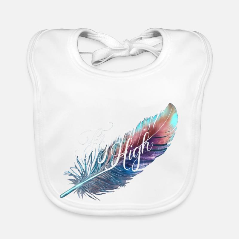 FLY HIGH Organic Baby Bibs