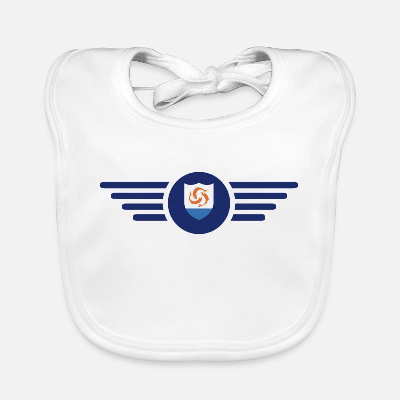 J’aime Anguilla, T-shirt design de style élégance Bavoir bio Bébé