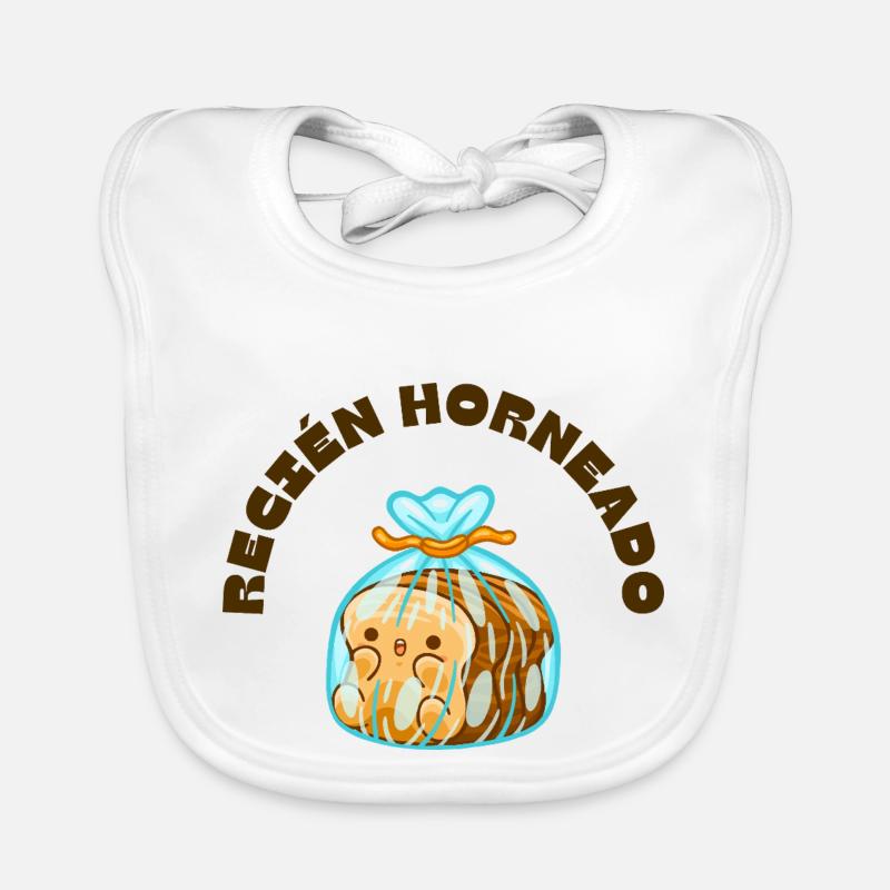 Frisch gebacken Baby Bio-Lätzchen