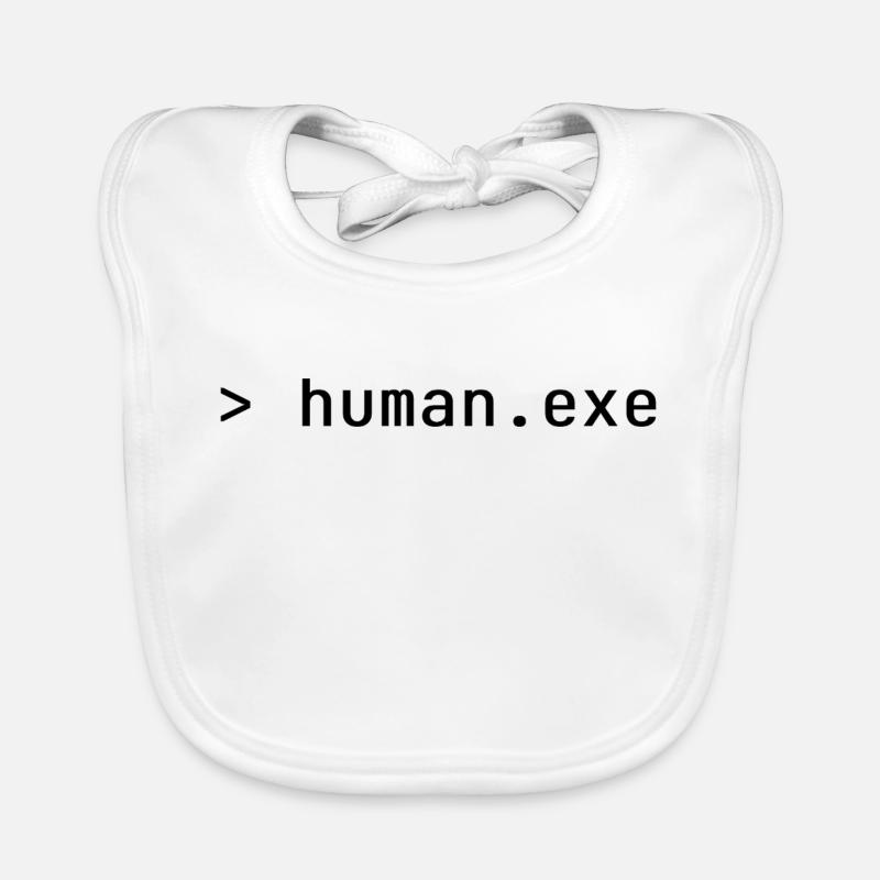human.exe Organic Baby Bibs