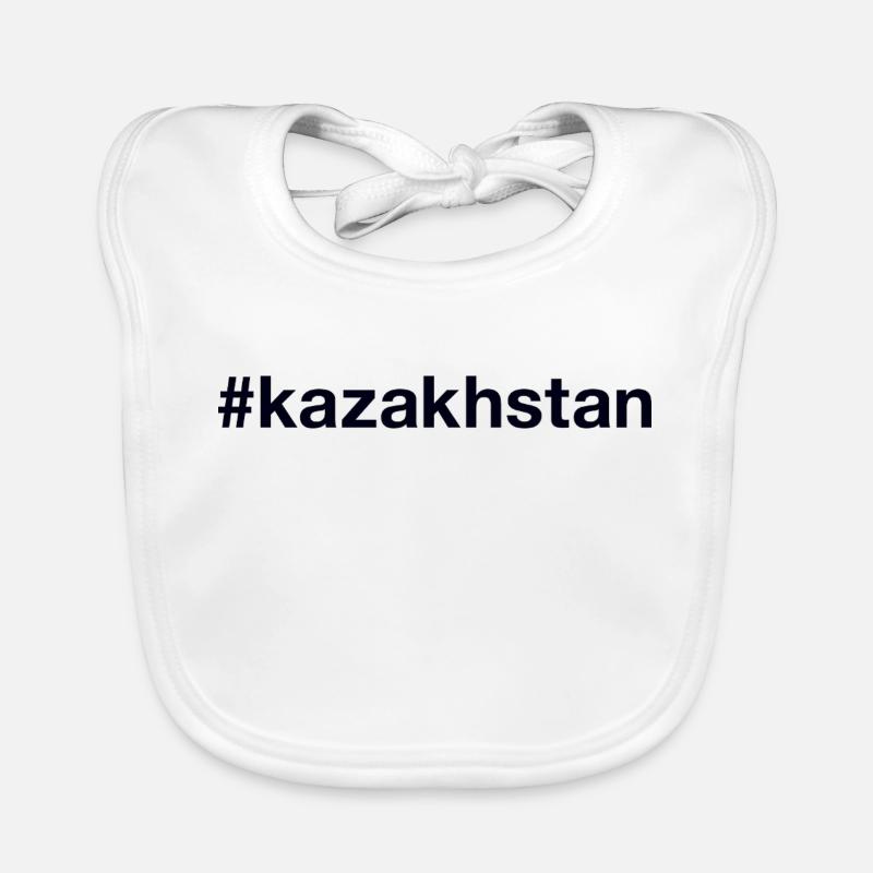 Kazakhstan Kasachstan Hashtag Bavoir bio Bébé