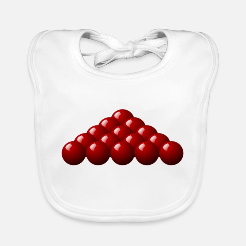 Billiardkugeln Baby Bio-Lätzchen