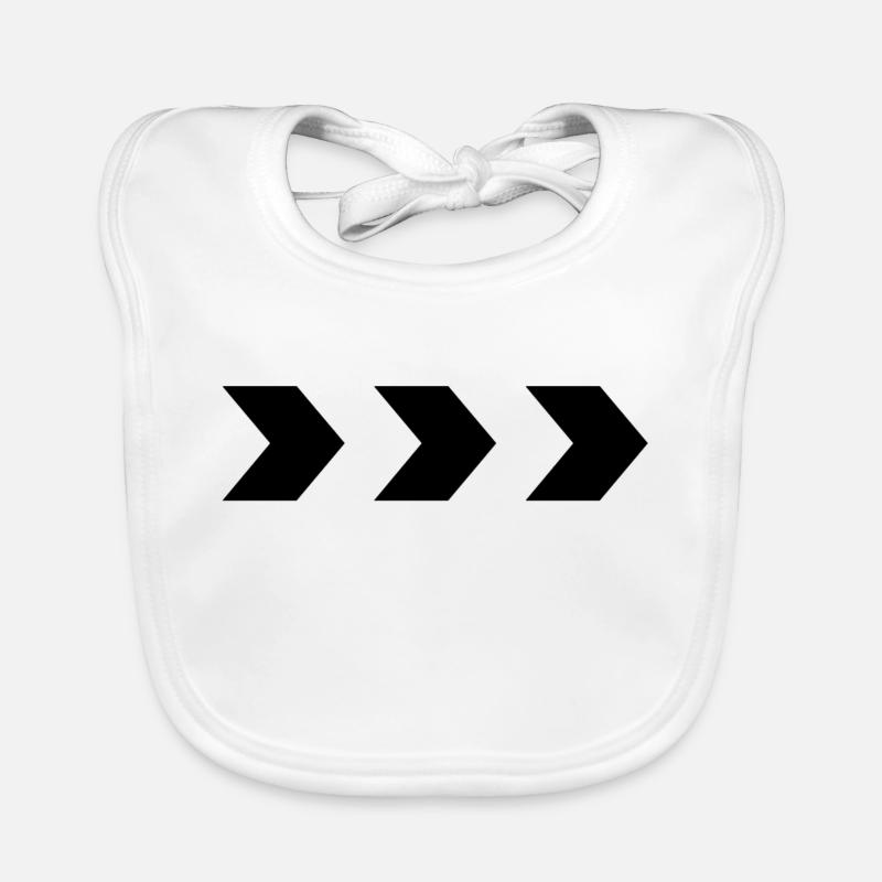 flèches Bavoir bio Bébé