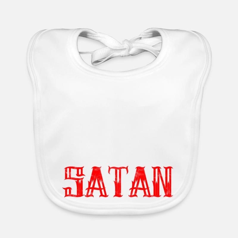 Aujourd'hui, pas Satan !! Bavoir bio Bébé