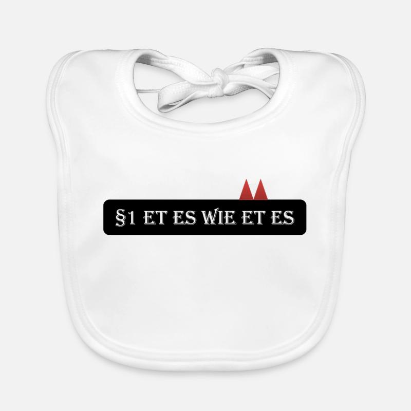 Article 1: Et it as et. - Et Kölsche Organic Baby Bibs