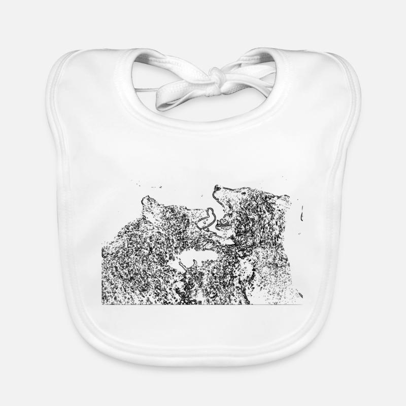 Bears Organic Baby Bibs