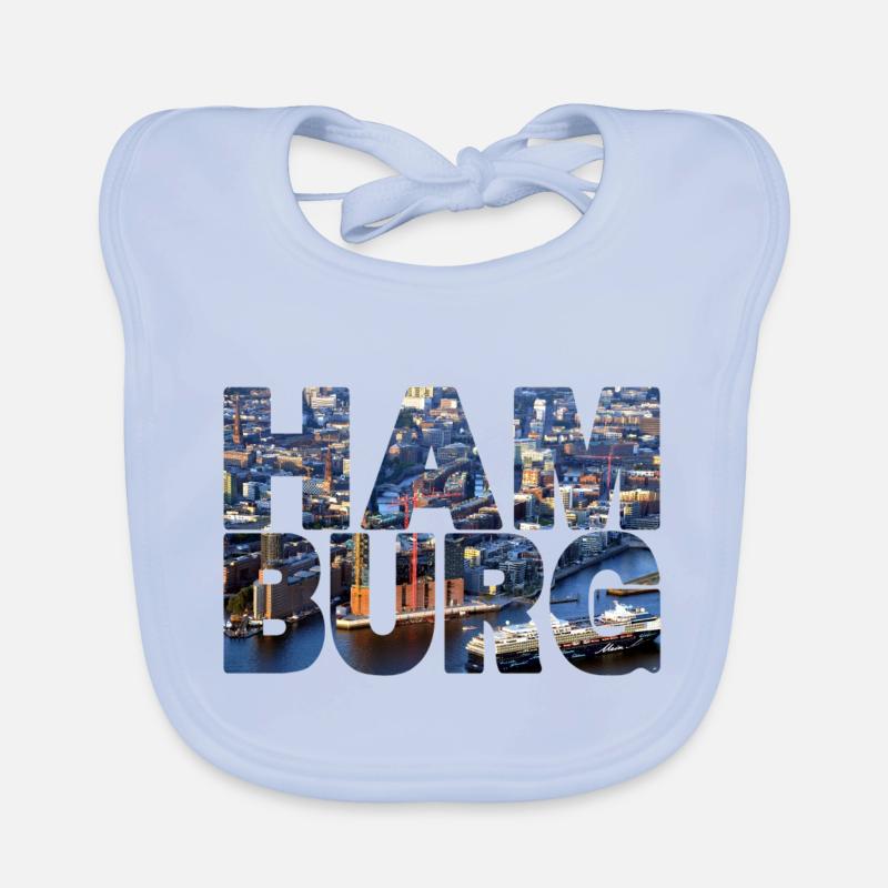 Hambourg Elphi Bavoir bio Bébé